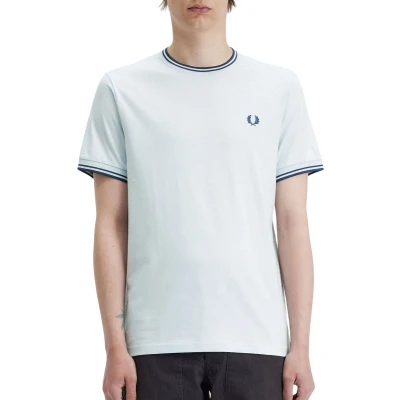 Afbeelding van Fred Perry Tshirt basic, Heren, Maat: XXL, Bleu
