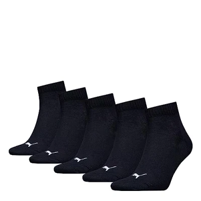 Afbeelding van PUMA Uniseks sokken (pak van 5), zwart, 39 42 EU