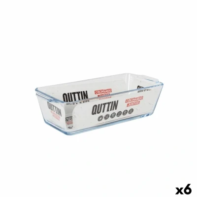 Afbeelding van Ovenschaal Quttin Glas Rechthoekig 825 ml 23,1 x 10 6,1 cm (6 Stuks)