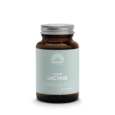 Afbeelding van 2x Mattisson Lactase OptiFerm 3000 FCC 90 capsules