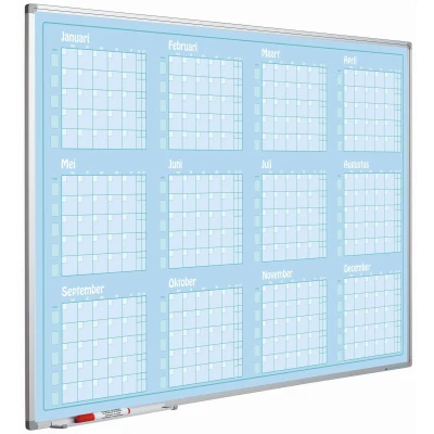 Afbeelding van Jaarplanner blauw, Softline profiel, Jan Dec, NL
