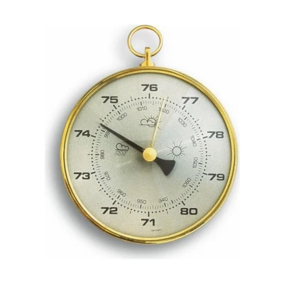 Afbeelding van TFA Barometer Analoog Messing Ring