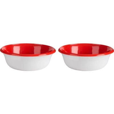 Afbeelding van Trudeau Leon Schaaltjes Set van 2 Stuks Polypropyleen Rood