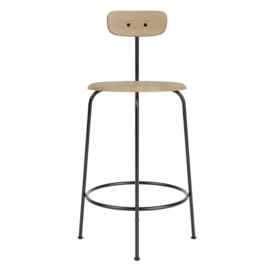 Afbeelding van Audo Copenhagen Afteroom Counter Barkruk H92 Naturel Eiken
