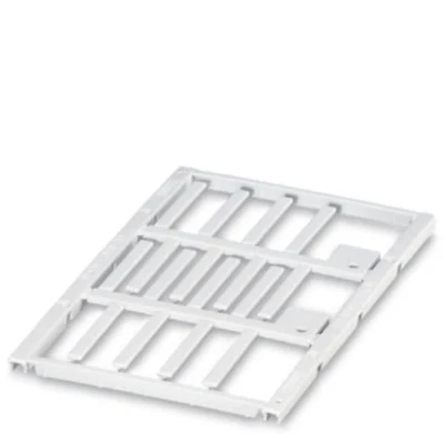 Afbeelding van Phoenix Contact 0819437 UC WMT (30X4) Kabelmarkeringdrager Montagemethode: Schuiven Markeringsvlak: 30 x 4 mm Wit Aantal markeringen: 160 10 stuk(s)