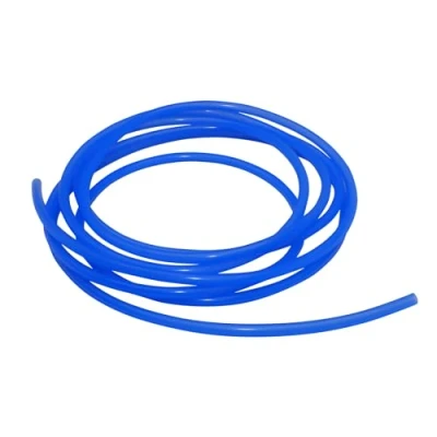 Afbeelding van iMeistek Flexibele siliconen buis, 9 mm ID X 11 OD 4 m slang water luchtslang pijp voor pomp overdracht blauw