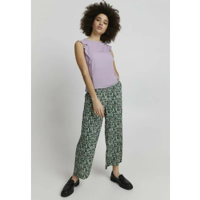 Afbeelding van ICHI Ihmarrakech Broek, Dames, Maat: XS, Green