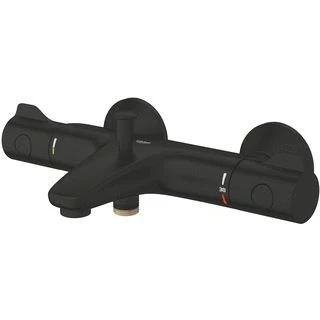 Afbeelding van Grohe 800 badthermostaat 150 met S kopp. mat zwart
