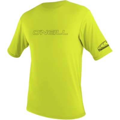 Afbeelding van O&#039;Neill UV shirt voor heren met korte mouwen lime (groen/geel) maat XL