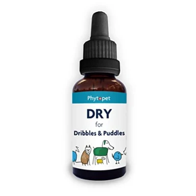 Afbeelding van Phytopet Droog 30ml 100% natuurlijke kruidenremedie Dribbels, plassen en incontinentie Voor honden, katten, vogels, paarden, huisdieren