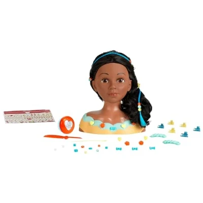 Afbeelding van Theo Klein 5216 kappershoofd &#039;Kiara&#039; I Inclusief borstel, kam en haaraccessoires Speelgoed voor kinderen vanaf 3 jaar