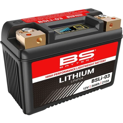 Afbeelding van Bs Battery Lithium Bsli03 Accu Zwart