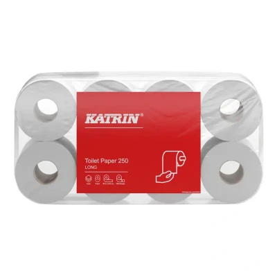 Afbeelding van Toiletpapier Katrin 3 laags 250vel 48rollen wit