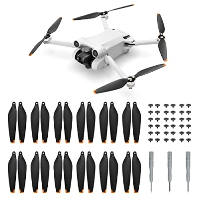 Afbeelding van MoKo 24Pcs Mini 3 Pro Propellers Compatible with DJI 4 pro/DJI Pro, Low Noise Quick Release Blades Props Wings Replacement Accessories, Accessories Screws