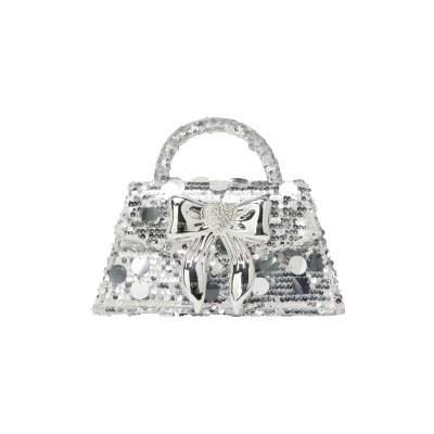 Afbeelding van faina Handtas, Dames, Maat: One Size, Silver