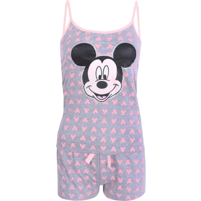Afbeelding van Grijze neon Mickey Mouse pyjama DISNEY