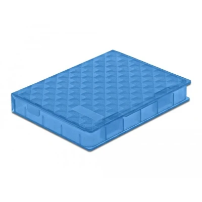 Afbeelding van Delock Beschermingsbox voor 2.5″ HDD / SSD blauw