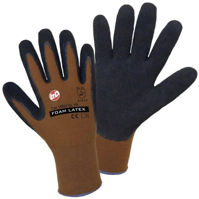 Afbeelding van L+D worky Nylon Latex FOAM 14902 7 Werkhandschoen Maat (handschoen): 7, S EN 388:2016 Cat II 1 paar
