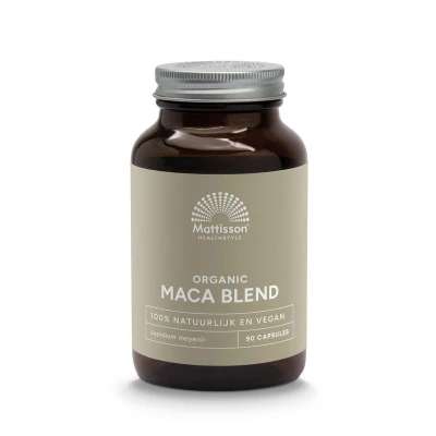 Afbeelding van Mattisson Biologische Maca Blend 750mg 90 capsules