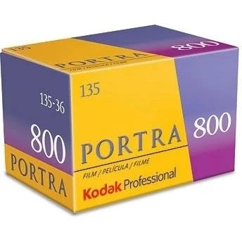 Afbeelding van Kodak Professional Portra 800, ISO 135, 35 pic, 1 pak kleurenfilm, Pack, stuk