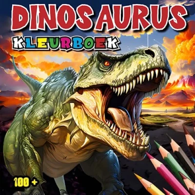 Afbeelding van Dinosaurus KLEURBOEK: Kleurboek