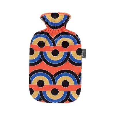 Afbeelding van Fashy Warmwaterkruik 2,0 l met bedrukte fleece bekleding