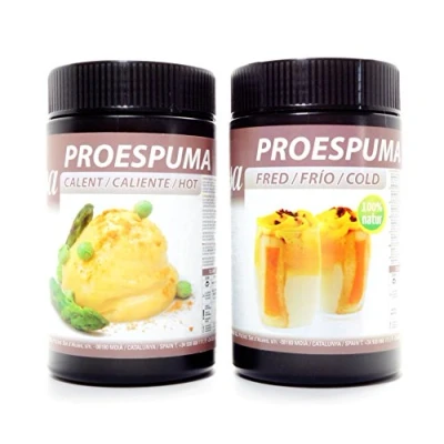 Afbeelding van Sosa ProEspuma set: 1 x Pro Espuma koud (koud voor koude schuimen), 700 g en heet (heet hete Espumas) 500