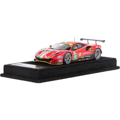 Afbeelding van Ferrari 488 GTE Evo BBR Models Modelauto 1:43 2021 Sam Bird / Miguel Molina Daniel Serra AF