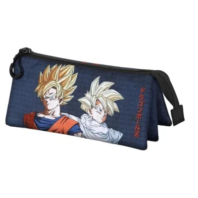 Afbeelding van Dragon Ball Unity Triple Etui, Donkerblauw, 23 x 11 cm, Eén maat, Drievoudige etui