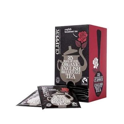 Afbeelding van Thee Clipper English breakfast bio 25stuks
