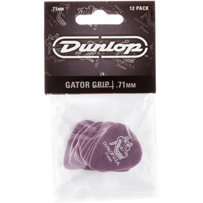 Afbeelding van Jim Dunlop Gator Grip Plectrum 0.71 mm 12 pack