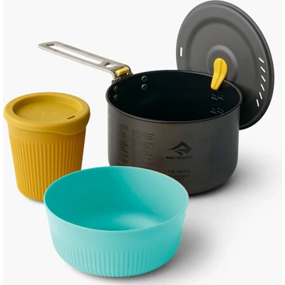 Afbeelding van Sea to Summit Frontier UL One Pot Cook Set [1P] [3 Piece] 1.3L w/ S Bowl and Cup Kooksets