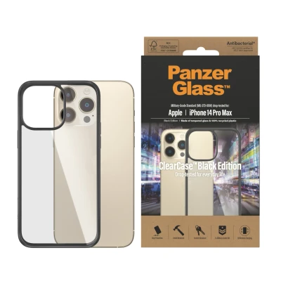 Afbeelding van PanzerGlass™ ClearCase™ iPhone 14 Pro Max Black