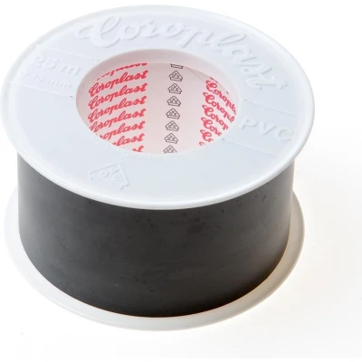 Afbeelding van Coroplast 302 tape zwart 50mm x 25 meter