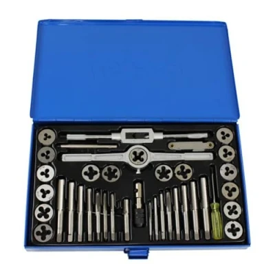 Afbeelding van US PRO B2626 40 stuks Imperial Tap And delige SAE schroefdraadboor set