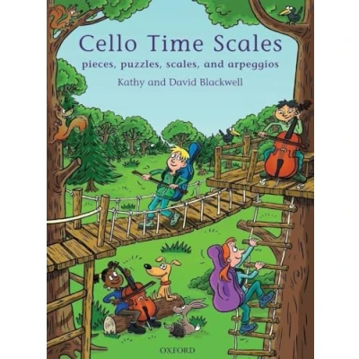 Afbeelding van Cello time scales violoncelle +cd: Pieces, puzzles, scales, and arpeggios