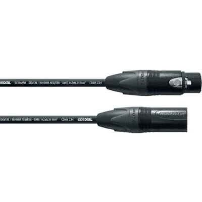 Afbeelding van Cordial CPD 10 FM DMX AES/EBU Kabel XLR,10m kabels