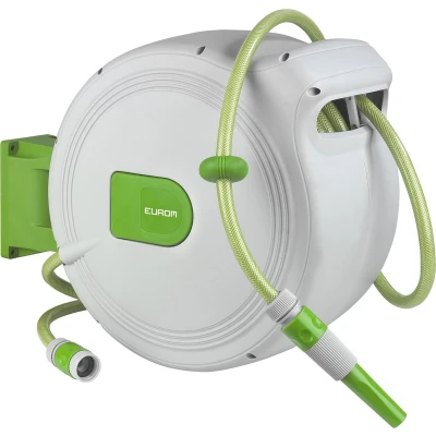 Afbeelding van Eurom Slanghaspel Voor Wand, SL30 Compact 30 meter, 10 Bar