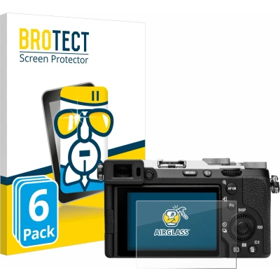 Afbeelding van BROTECT Screenprotector voor Sony Alpha 7C II (ILCE 7CM2) Folie Beschermfolie Beschermglas transparant (6 Stuks)