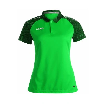 Afbeelding van JAKO Performance Poloshirt, Dames, Maat: 42, Gruenschwarz