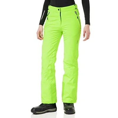 Afbeelding van CMP Elastische skibroek voor dames, neonappel, maat XXS