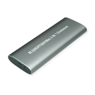 Afbeelding van VALUE Externe SSD behuizing, M.2, NVMe naar USB 3.2 Gen 2 Type C
