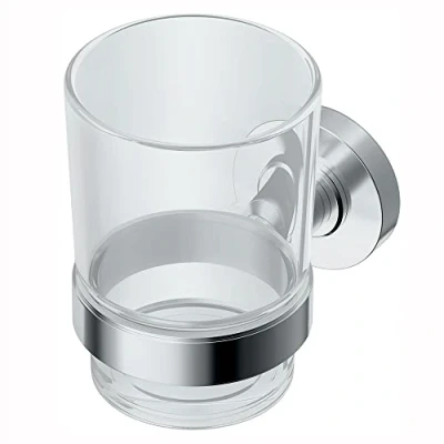 Afbeelding van Ideal Standard Iom glashouder met drinkglas helder