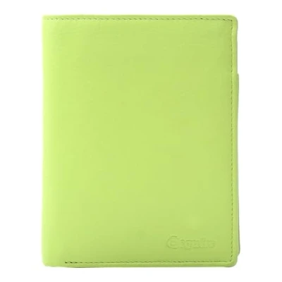 Afbeelding van Esquire Leren Portemonnee Viktoria Wallet Sharp Green Lichtgroen