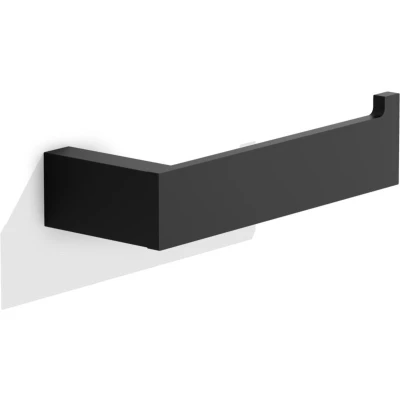 Afbeelding van WC Rolhouder Decor Walther Contract TPH1 Single Black Matt