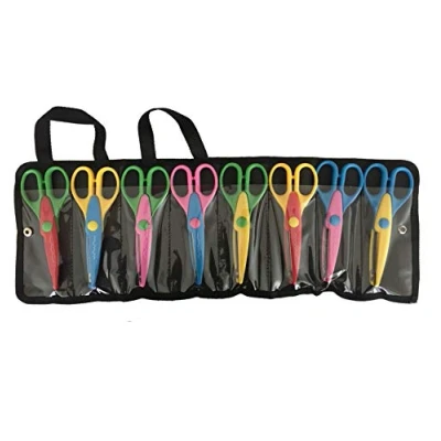 Afbeelding van EXERZ Craft Schaar 8 stks DIY Art met een Draagtas/Zak/8 Patronen