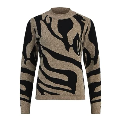Afbeelding van Object Objray Trui, Dames, Maat: XS, Fossil/black