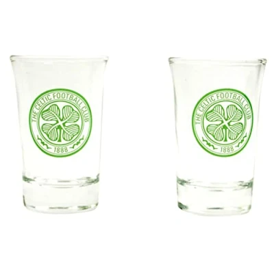 Afbeelding van Celtic FC Two Pack Shot glazen borrelglazen, meerkleurig, afzonderlijk