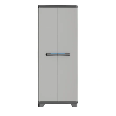 Afbeelding van Keter Linear Opbergkast hoog Utility bezemkast 3 planken