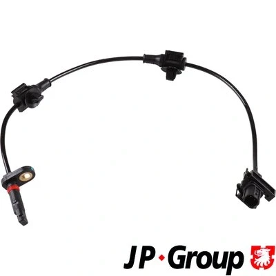 Afbeelding van JP GROUP 3497104670 ABS sensor Achteras links Actieve 555mm zwart